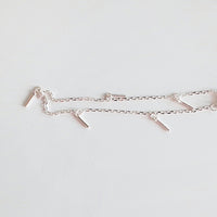 [Silver925] Tassel bar bracelet