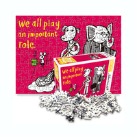 Cup of Therapy Jigsaw Puzzle 150pcs Each one's role