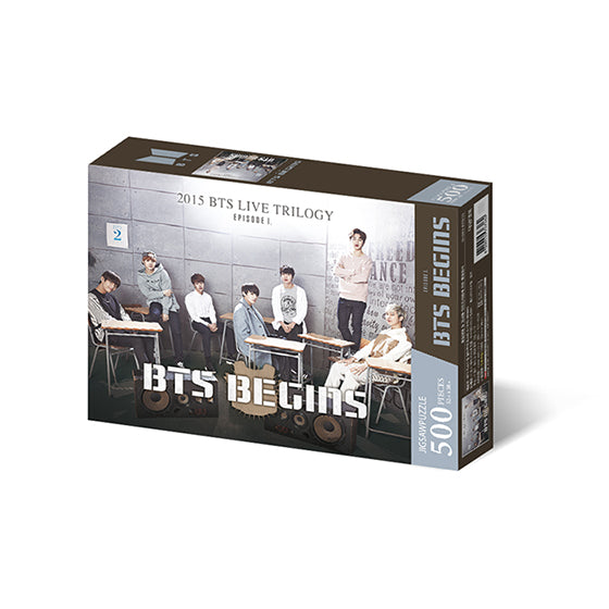 BTS Jigsaw Puzzle World Tour Poster 5 - BTS BEGINS