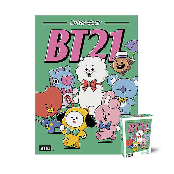 BT21 Jigsaw Puzzle 500pcs Poster