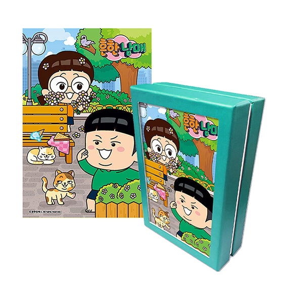 Common siblings Frame Puzzle 108pcs Hide and seek