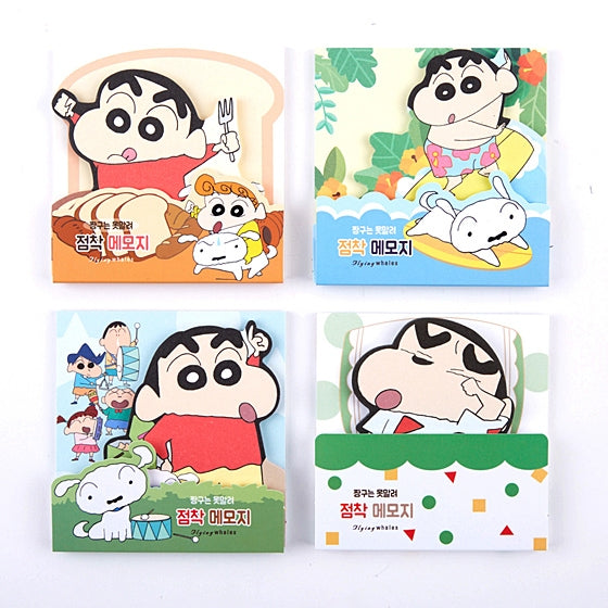 Crayon Shinchan sticky memo pad