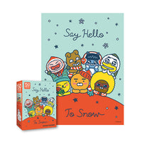 Kakao Friends Jigsaw Puzzle 150pcs Say hello to snow