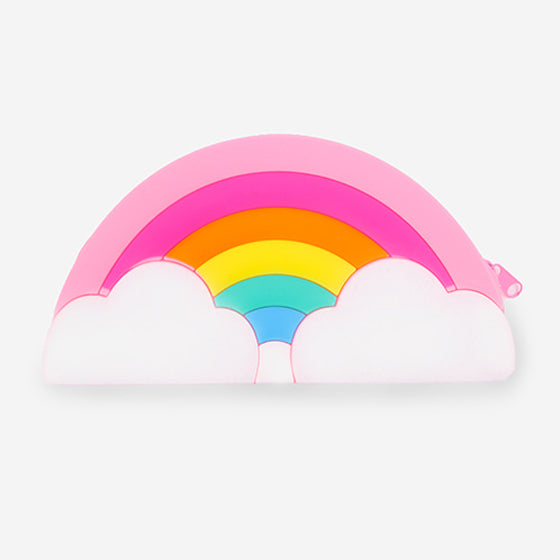 Rainbow pencil case