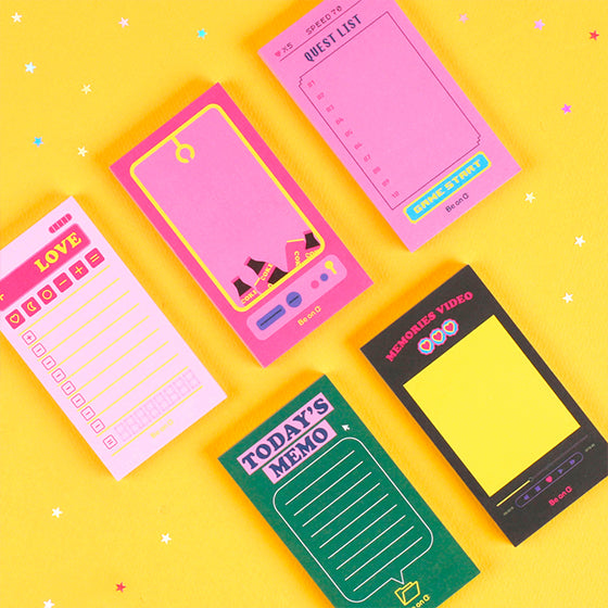 Retro Memo Pad