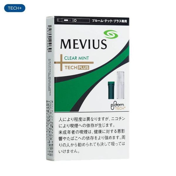 [Ploom Tech Plus] Clear Mint /Capsule/1 Carton/Genuine product from Japan