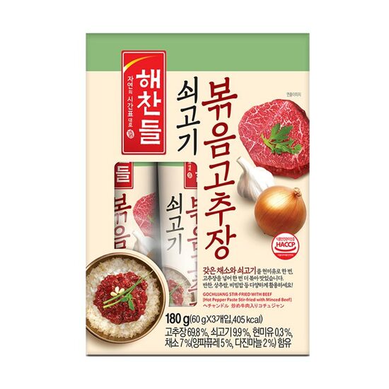 [Haechandle] Stir-fried Gochujang 60gx3