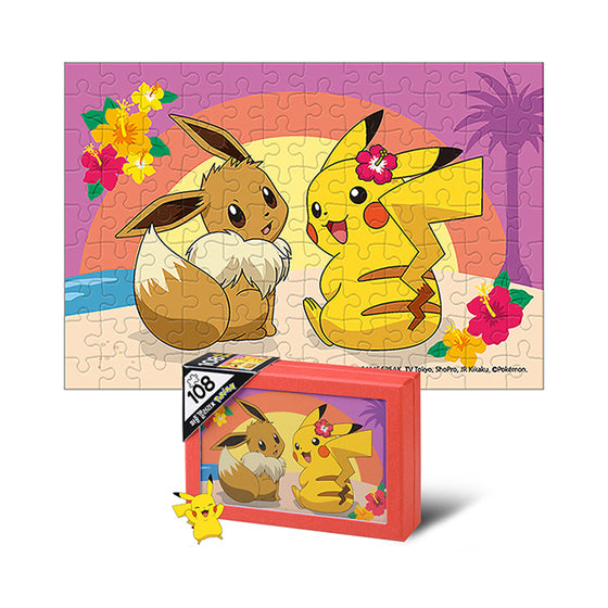 Pok?mon 108pcs Puzzle Gallery Aloha Pikachu Evi