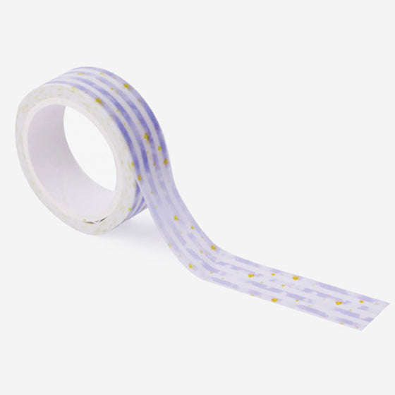 Purple stripe constellation masking tape 2ea
