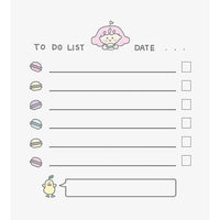 [Ggami] Macaroon check list Memo pad