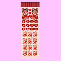 [Haggi] 2versions Number Sticker