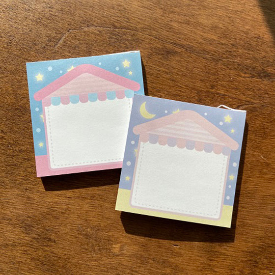 [Kitsch] House Memo pad 2types/1set