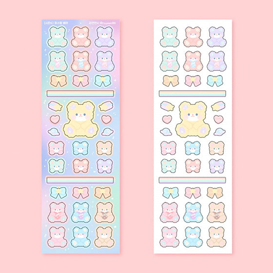 [Rayeon] Pastel bear Sticker