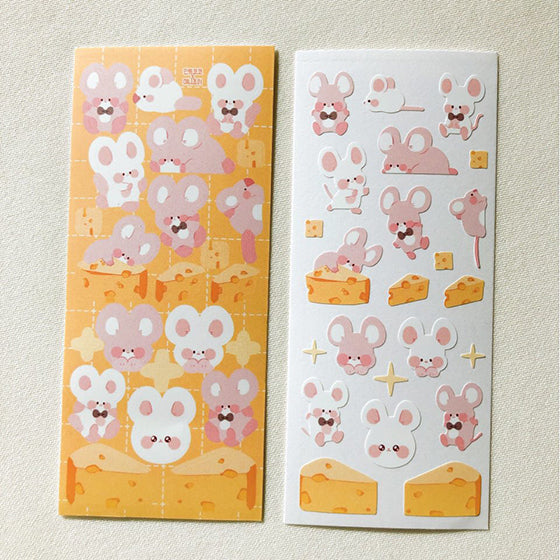 [Minijoy] Cheese mouse Sticker