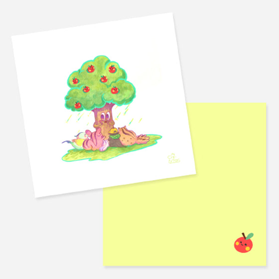[Teamcrefas] Apple Tree Postcard