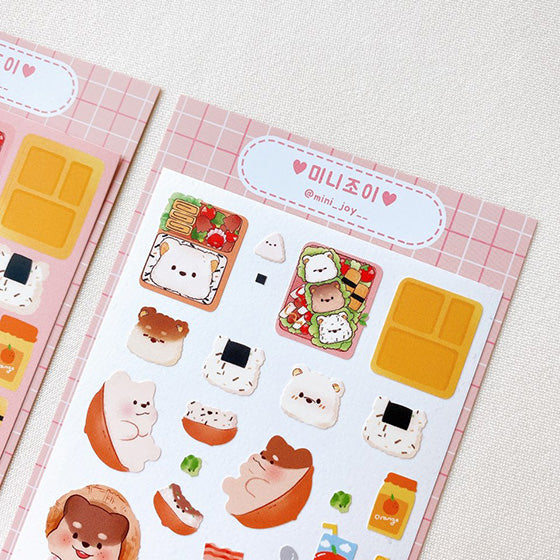 [Minijoy] Lunch box Sticker