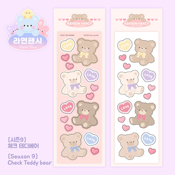 [Rayeon] Check bear Sticker