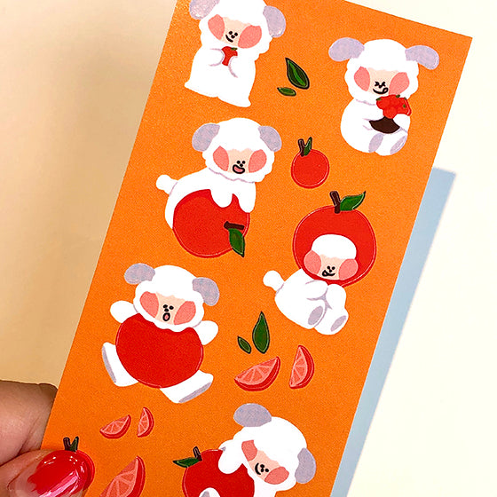 [Pongpong] Orange Pongpong Sticker