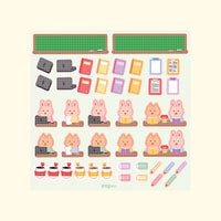 [Bbu village] Study Sticker