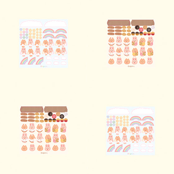[Bbu village] Rainbow, Bread Sticker