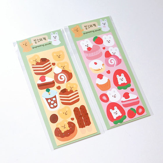 [Supremeing] 2 versions Dessert Sticker