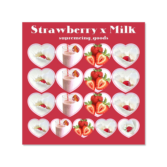 [Supremeing] Strawberry Sticker
