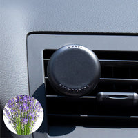 Aromacaron Car Diffuser Incare Lavender (Dark Silver Case)