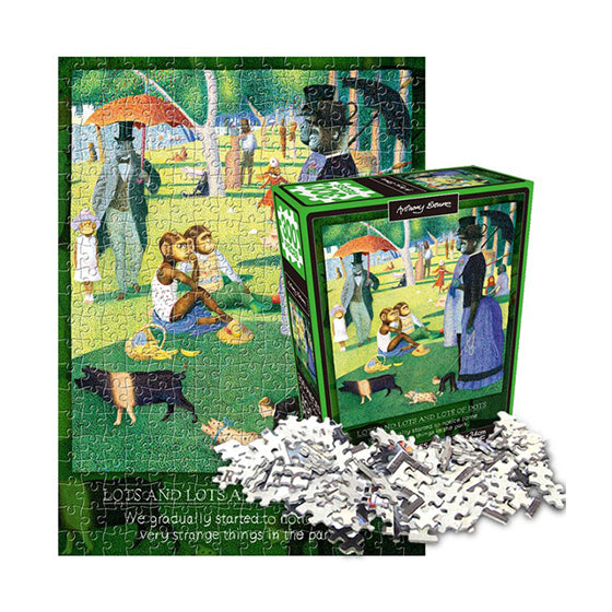 Anthony Browne 300pcs Jigsaw Puzzle Willy on Grandes Island