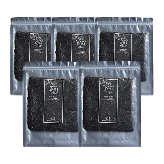Korean Dried Green Laver [20sheets] * 5pack