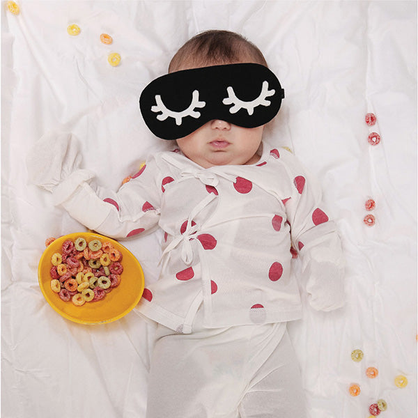 Fever Indicating Organic Baby Gown (Dot Pattern)