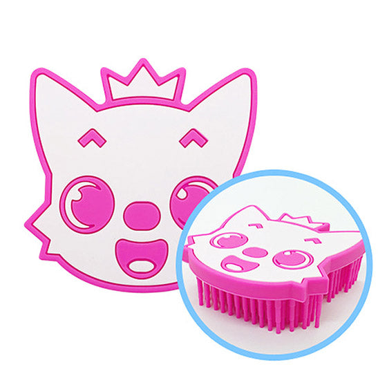 Silicon Shower Brush Pink