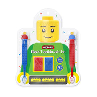 Block toothbrush set