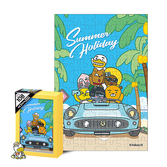 Kakao Friends 108pcs Puzzle Gallery Summer holiday