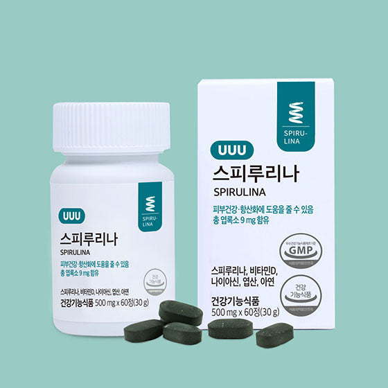 Spirulina 500mg 30 days