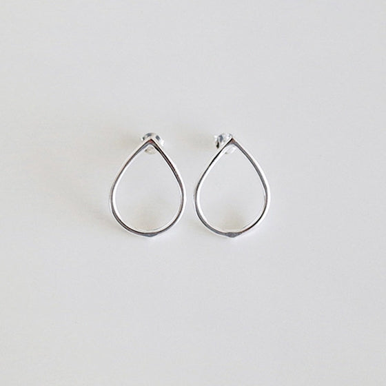 [Silver925] Water drop earring