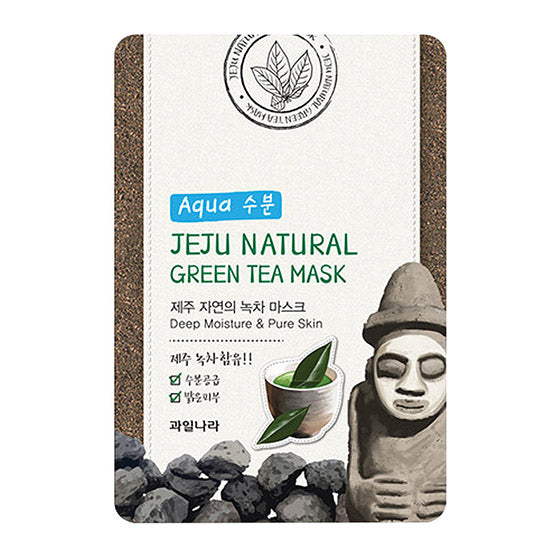 Jeju Natural Green Tea Mask *5ea