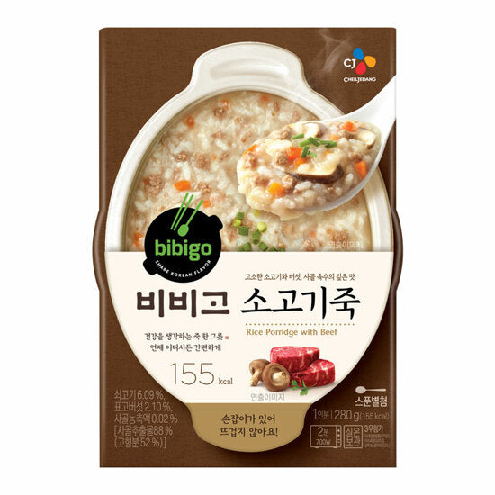 [bibigo] sogogi Rice porridge 280g