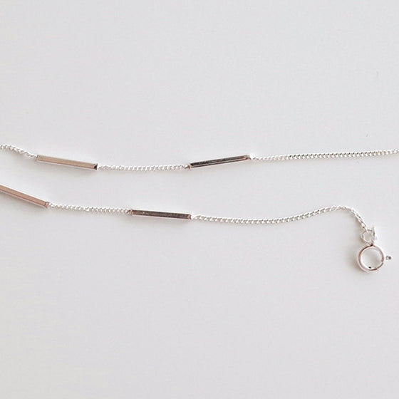 [Silver925] Slit bar bracelet
