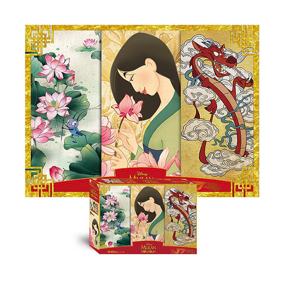 Disney Jigsaw Puzzle 800pcs Mulan(D-A08-019)