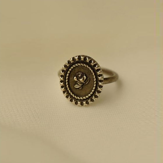 Rose Frame Ring