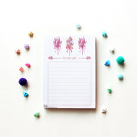 Big Memo pad - bristle grass(pink)