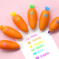 Carrot Chubby Marking Pen A set of 6 colors