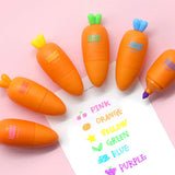 Carrot Chubby Marking Pen A set of 6 colors