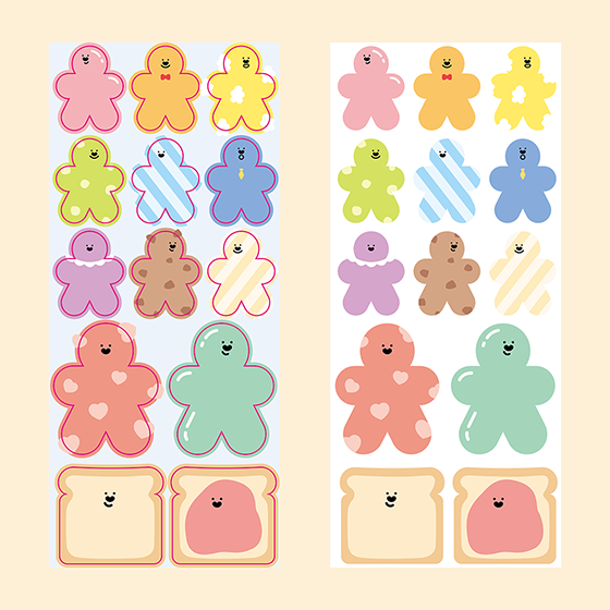[Gomdunge] Cookie Sticker