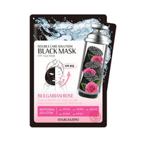 Double Care Solution Black Mask/Bulgarian Rose, 10 count