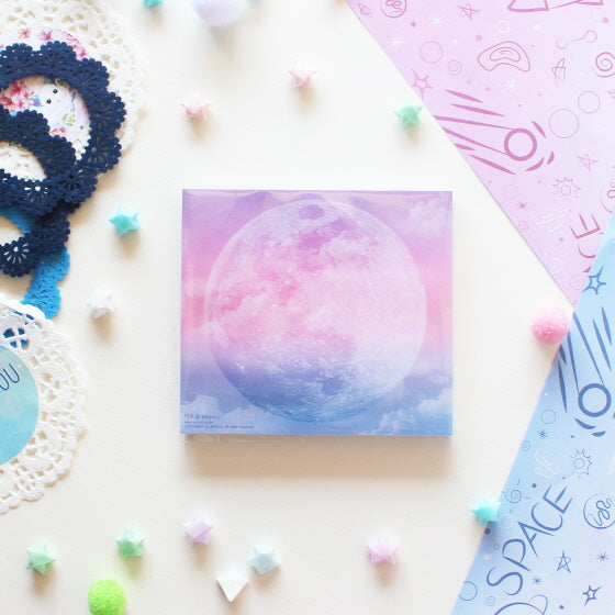 Memo pad - dreamy moon ver.3