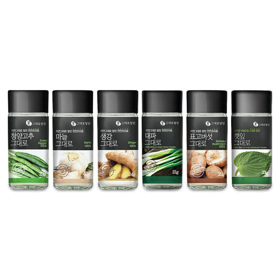 Korean Premium Seasoning 6 Set