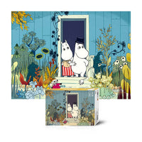 Moomin Jigsaw Puzzle 500pcs Moomin couple in flower garden
