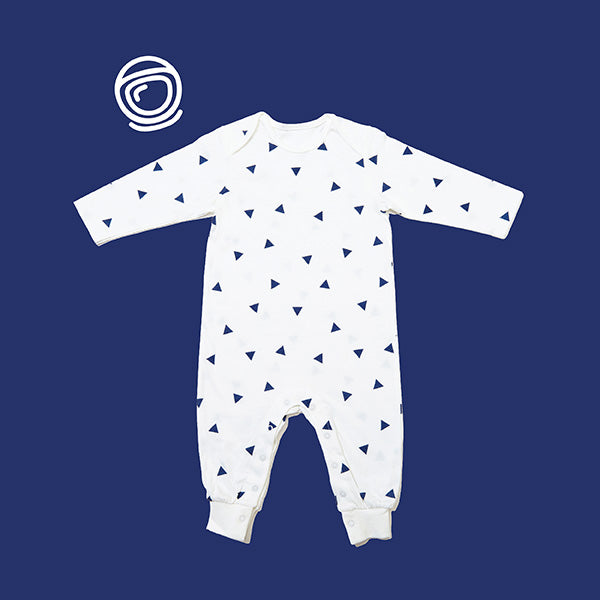 Fever Indicating Organic Jump Suit (Triangle Patter)