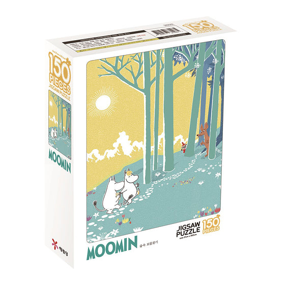 Moomin Jigsaw puzzle 150pcs-Treasure hunt the woods